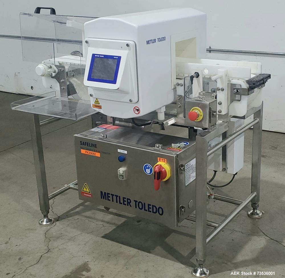 Used Mettler-Toledo SL1500 Conveyor Metal Detector – Air Reject, HMI, IP65